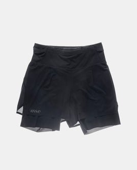 Short sherpa max femme black noir wise ultra running